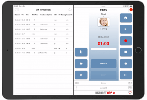 RA-MICRO Zeiterfassung iPad APP